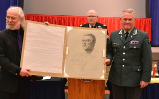Presentation to Colonel Karl-Henrik Fossmann (2016)